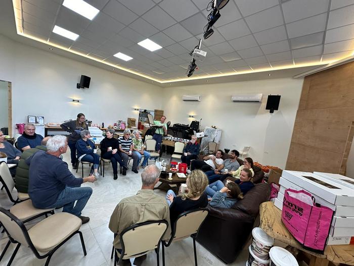 Visiting pastor Eluz in northern Israel