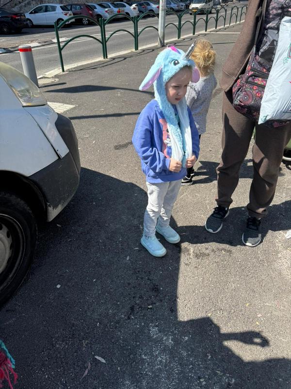 Families inside the shelter during wartime